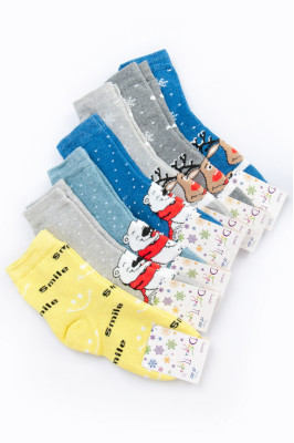 Шкарпетки для дівчинки махрові (зима)